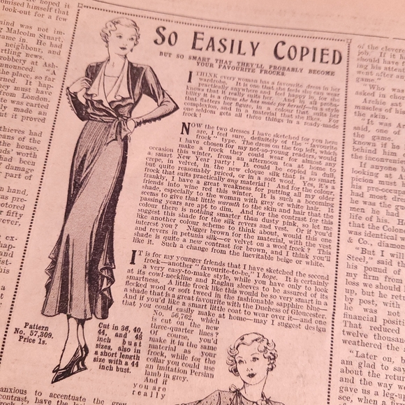 The Family Journal. 1936. Antique reading journal. - Picture 2 of 16